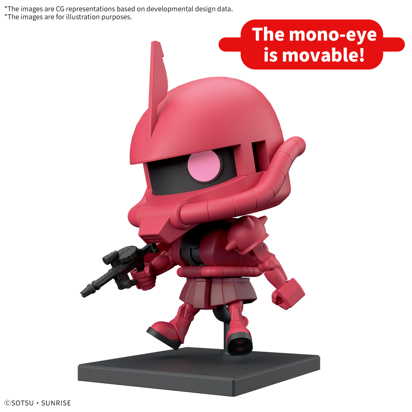 Bandai 1/1 Charzaku-Kun DX Set (With Runner ver. Recreations Parts)