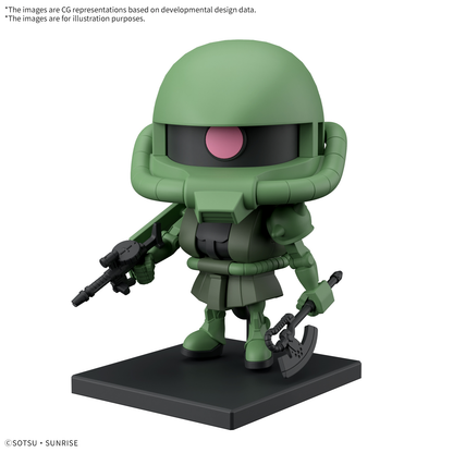 Bandai 1/1 Zakupla-Kun DX Set (With Runner ver. Recreations Parts)