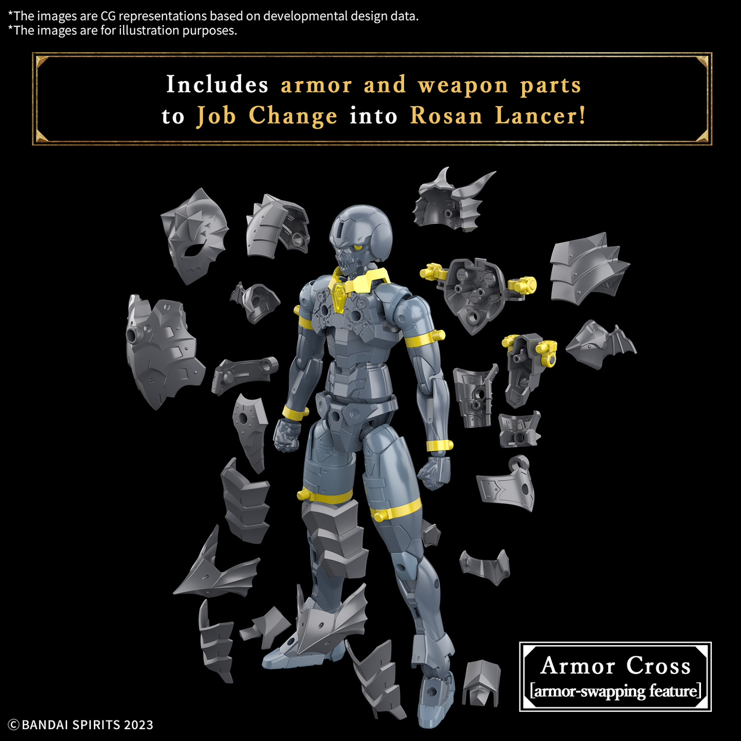 Bandai 30MF Rosan Lancer