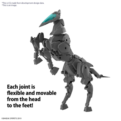 Bandai 30MM 1/144 Extended Armament Vehicle (HORSE MECHA Ver.) [DARK GRAY]