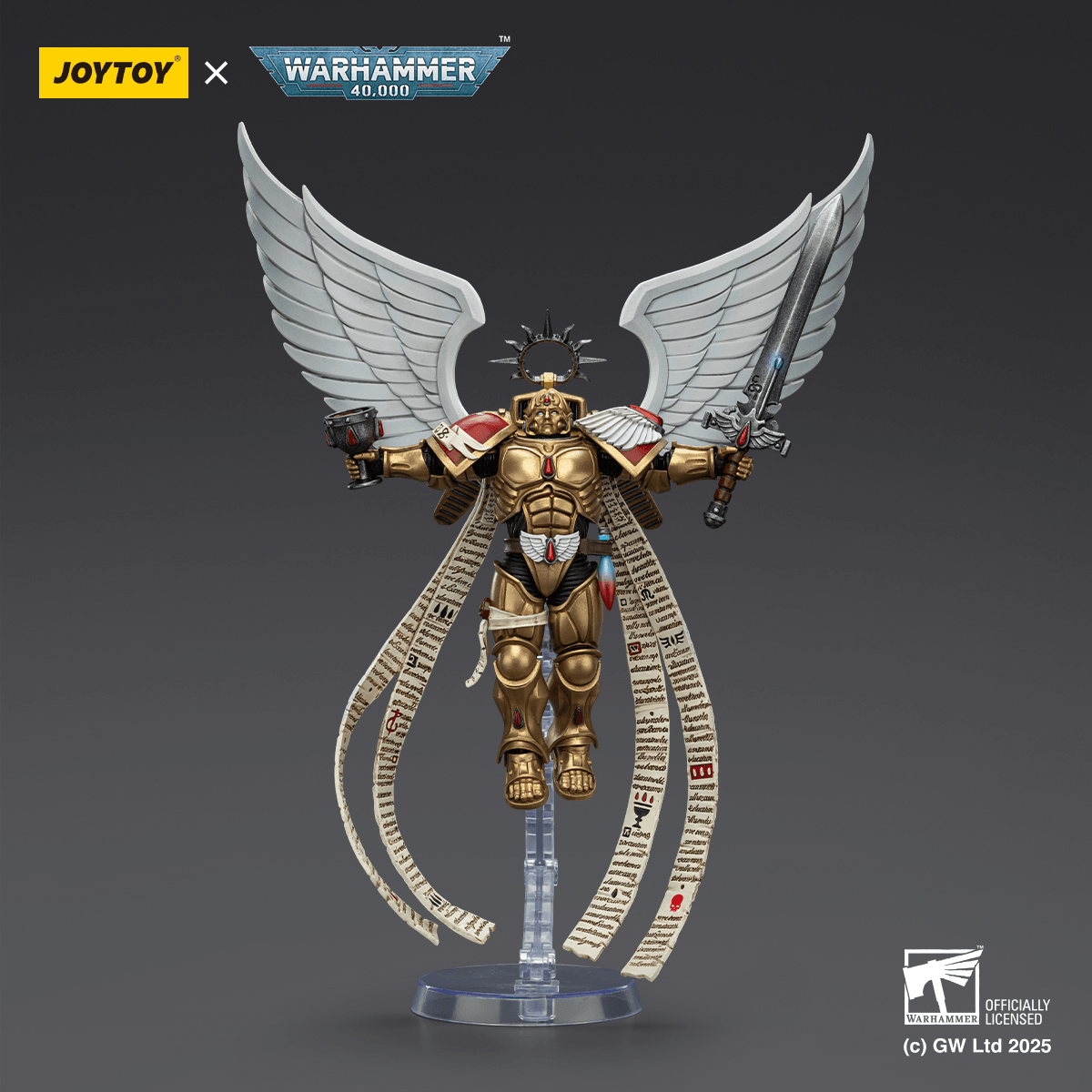 JoyToy Blood Angels The Sanguinor With Encarmine Broadsword