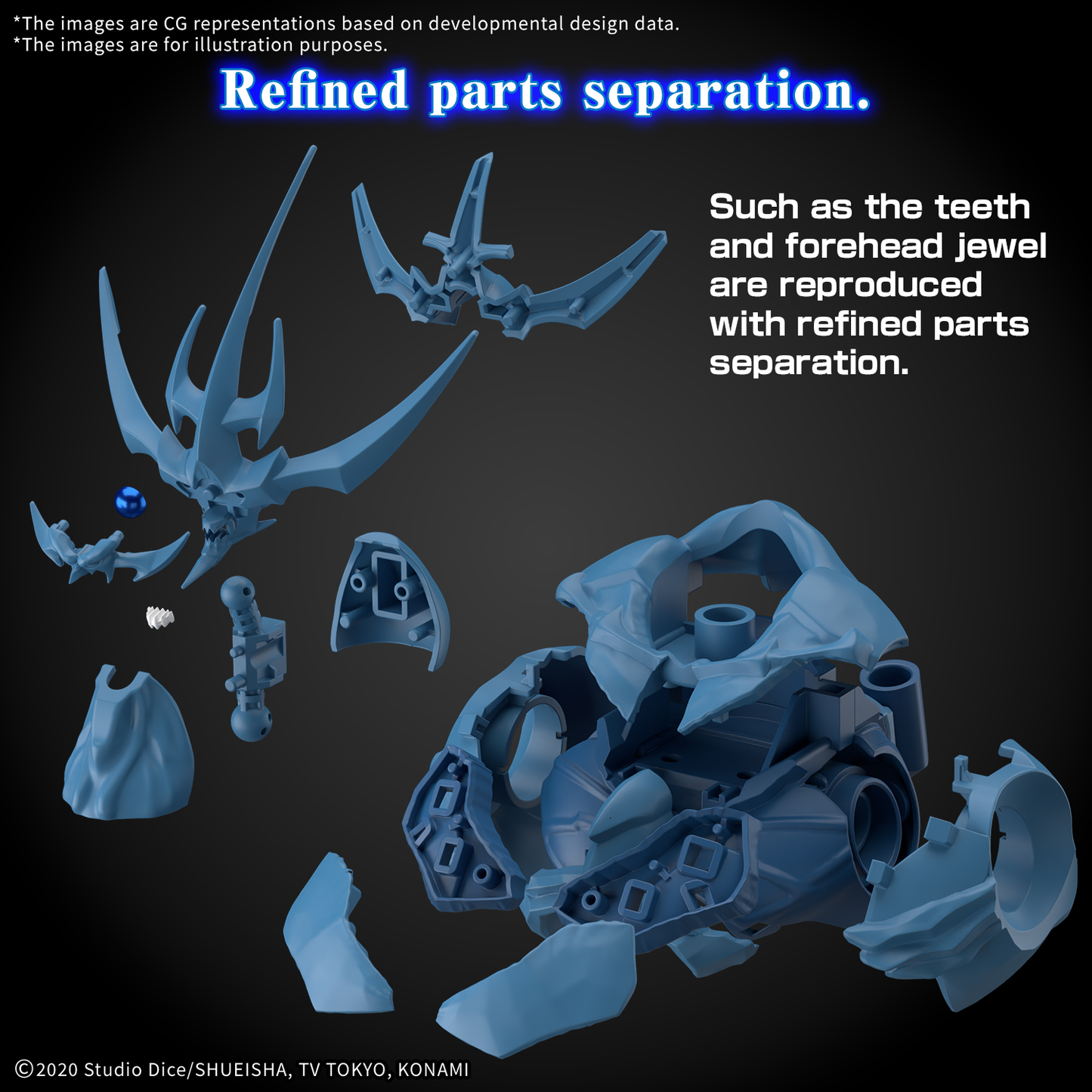 Bandai Figure-rise Standard Amplified - Egyptian God-Obelisk The Tormentor