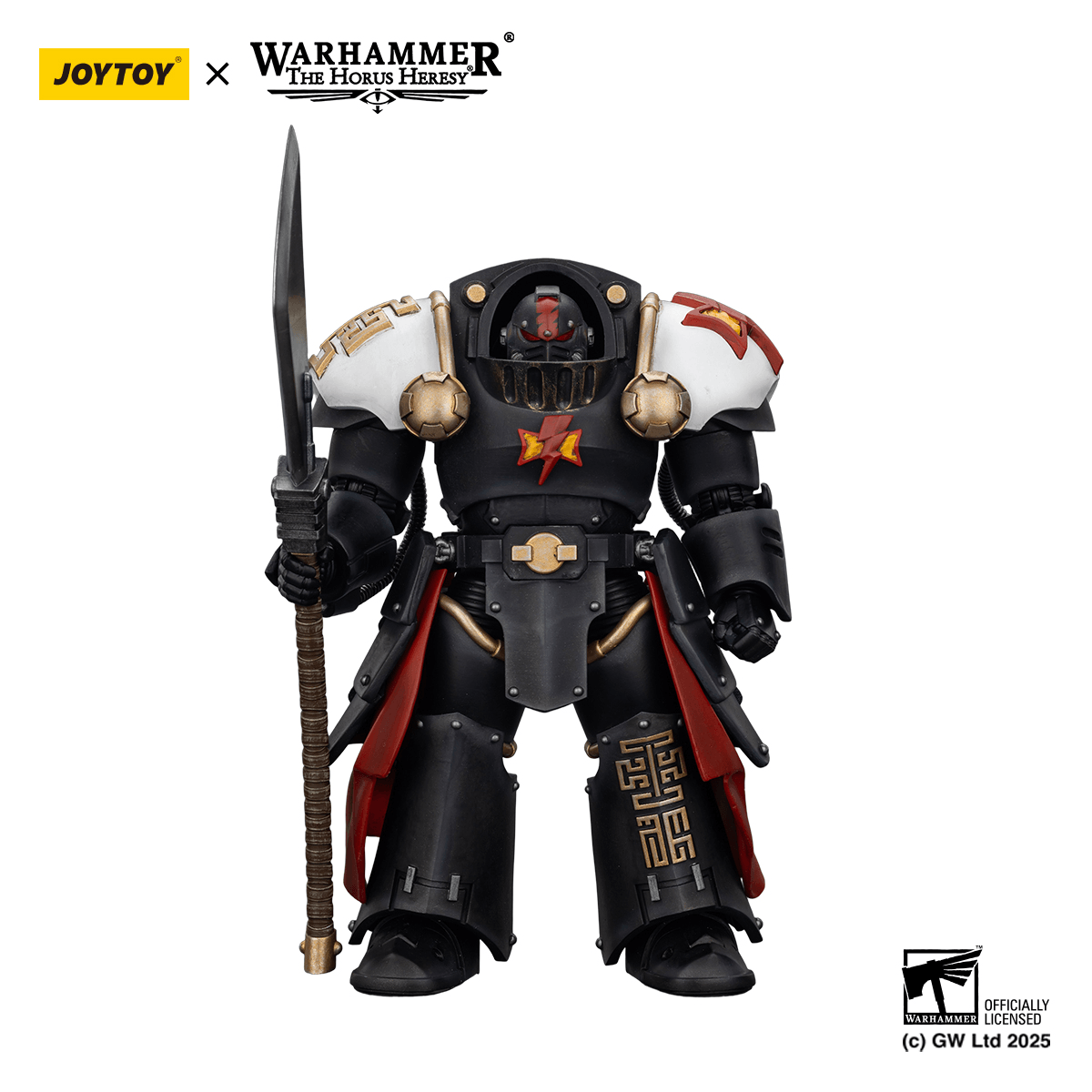 JoyToy White Scars Ebon Keshig Terminator 2 With Power Glaive