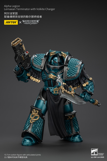 Alpha Legion Lernaean Terminator with Volkite Charger