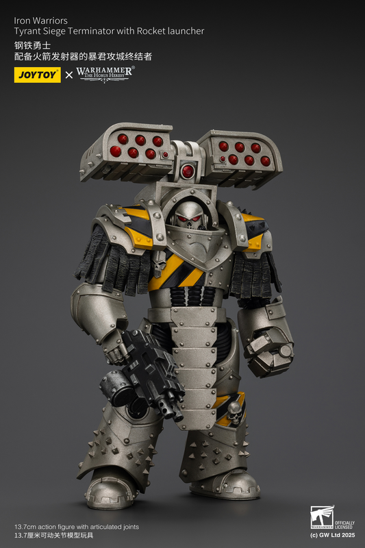 lron Warriors Tyrant Siege Terminator with Rocket launcher JoyToy