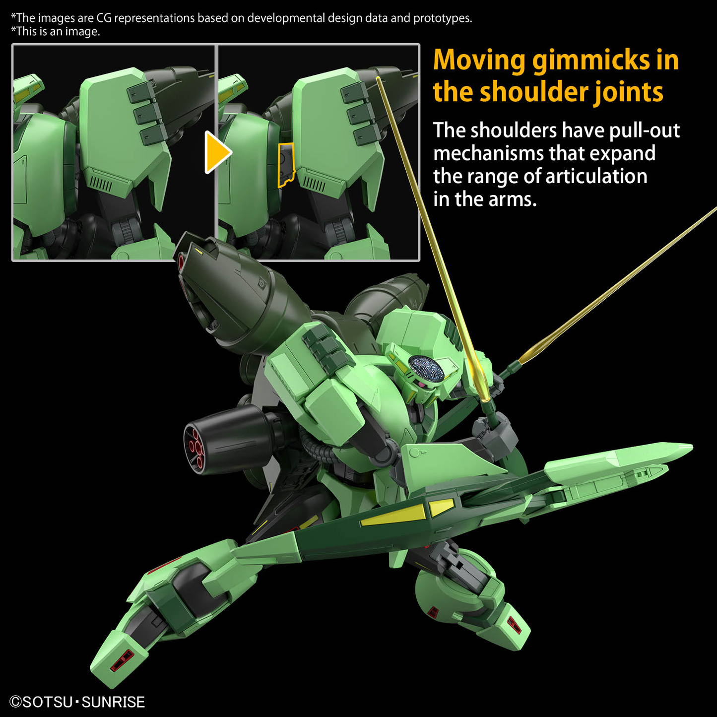 Bandai HG 1/144 Bolinoak-Sammahn