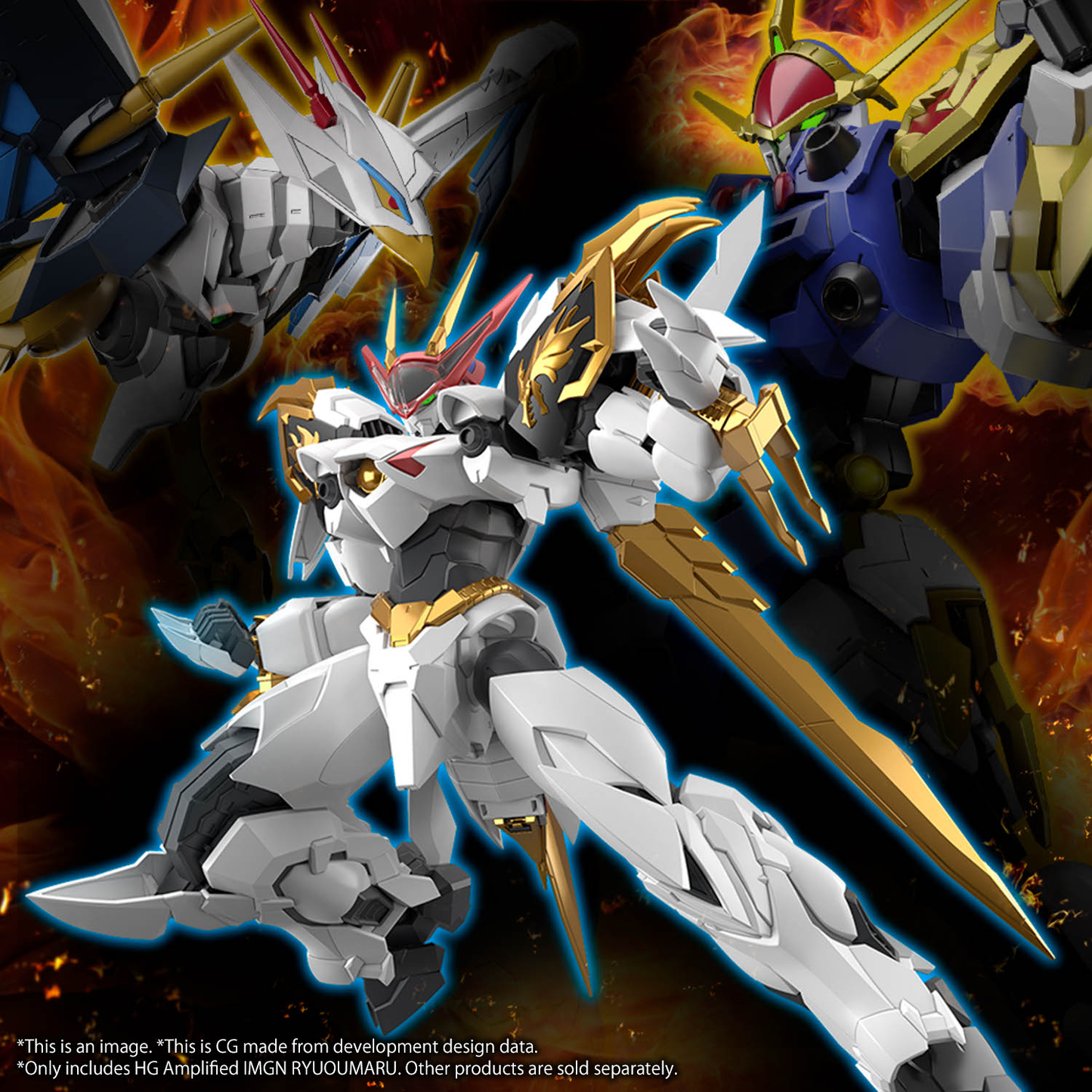 Bandai HG Amplified IMGN Ruoumaru