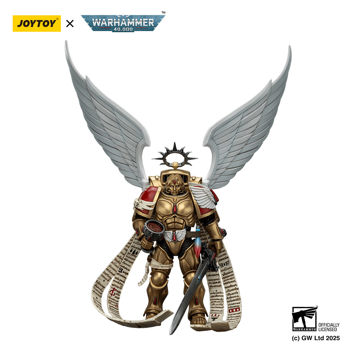 JoyToy Blood Angels The Sanguinor With Encarmine Broadsword