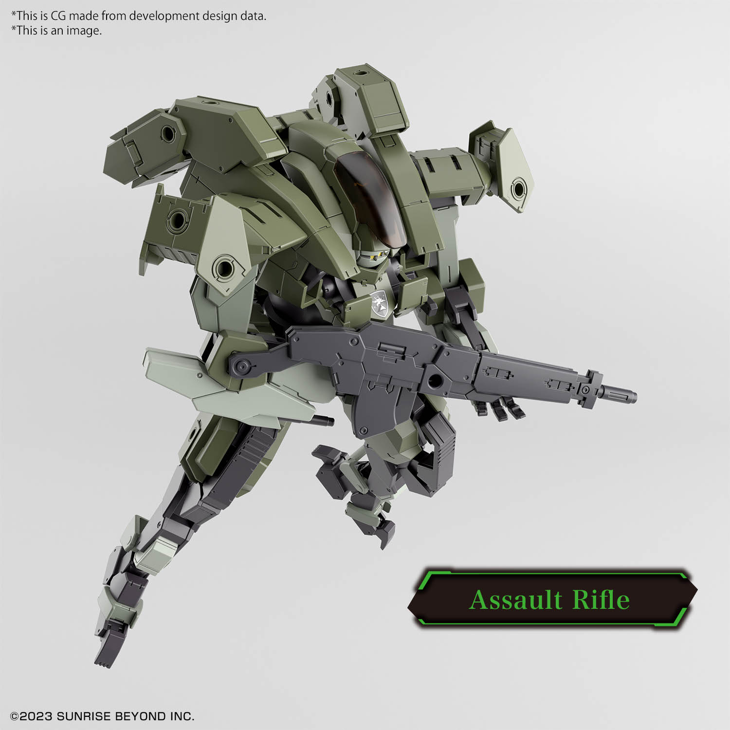 Bandai HG 1/72 Aaronrhino