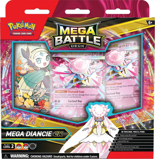 Pokemon - ex Battle Decks - Mega Diancie Ex (FRENCH)