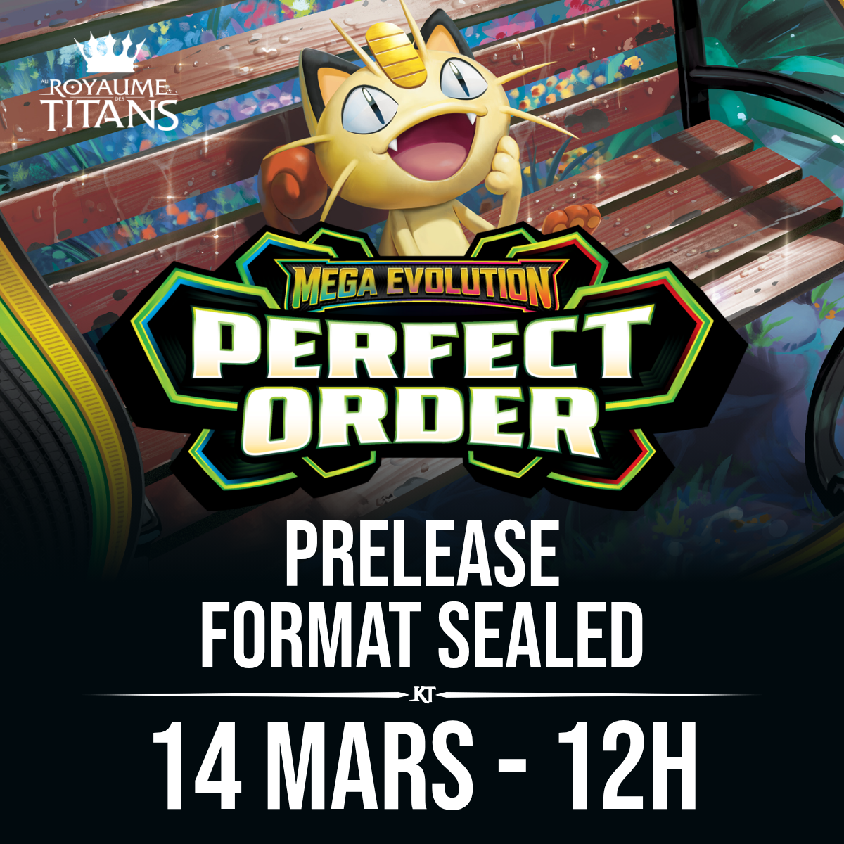 Prerelease Pokémon Perfect Order - Samedi 14 mars 12h
