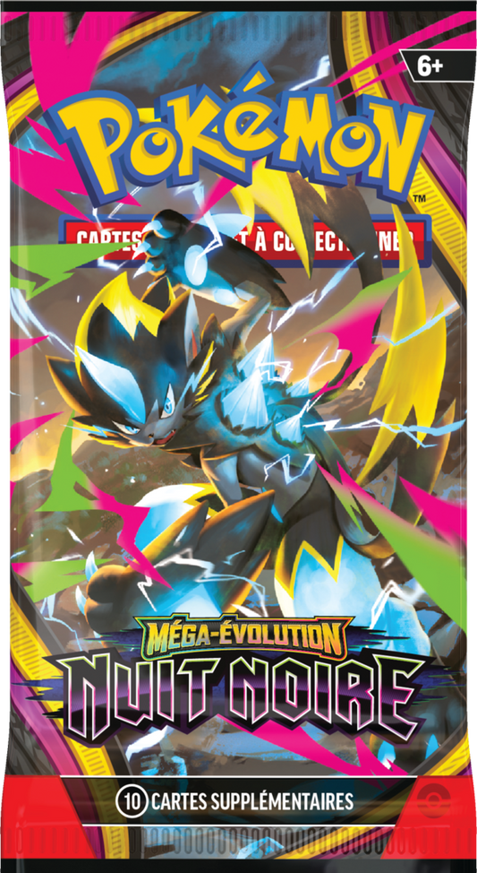 Pokemon TCG ME05 Pitch Black Booster Pack (FR) (PRE ORDER)