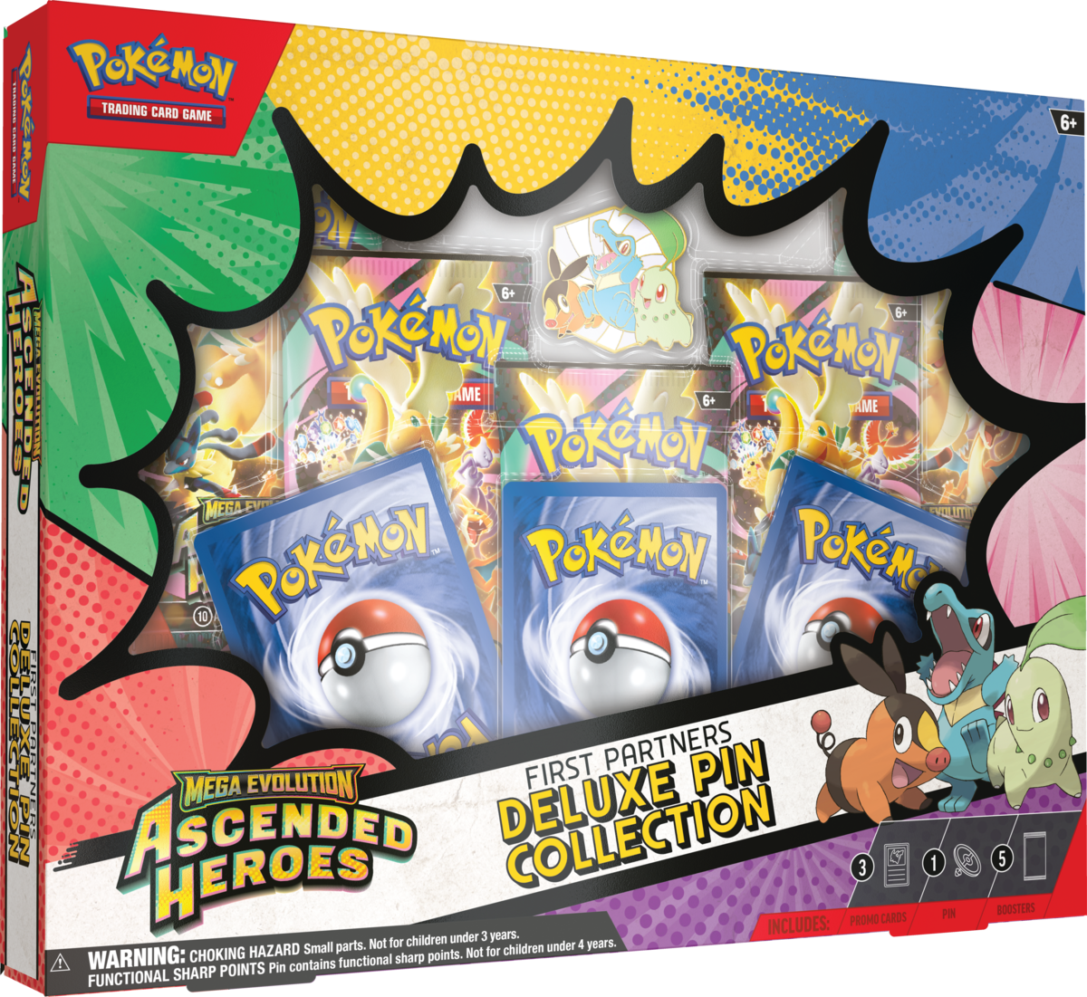 Pokemon TCG ME2.5 Ascended Heroes First Partners Deluxe Pin Collection (EN) (PRE ORDER)