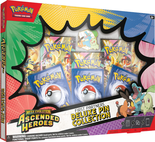 Pokemon TCG ME2.5 Ascended Heroes First Partners Deluxe Pin Collection (EN) (PRE ORDER)