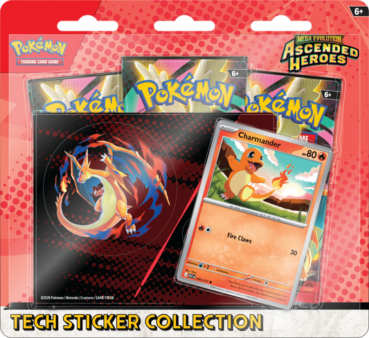 Pokemon TCG ME2.5 Ascended Heroes Tech Sticker Collection Charmander (EN)