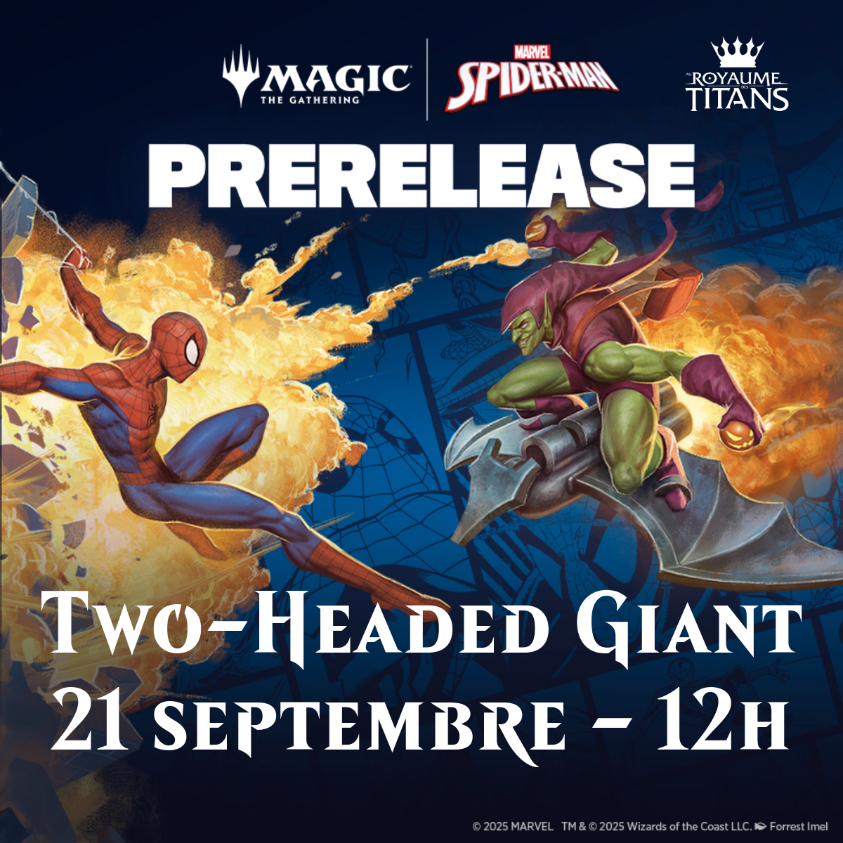 Prerelease Two-Headed Marvel's Spider-Man - Dimanche 21 Septembre 12h