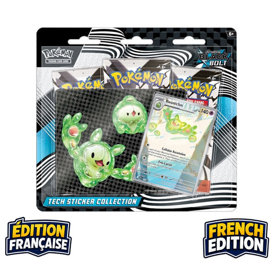 Pokemon TCG Black Bolt Tech Sticker Collection (FR)