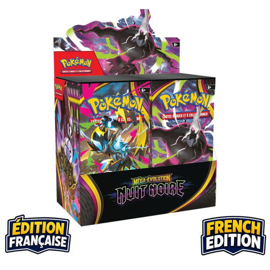 Pokemon TCG ME05 Pitch Black Booster Box Display (FR)