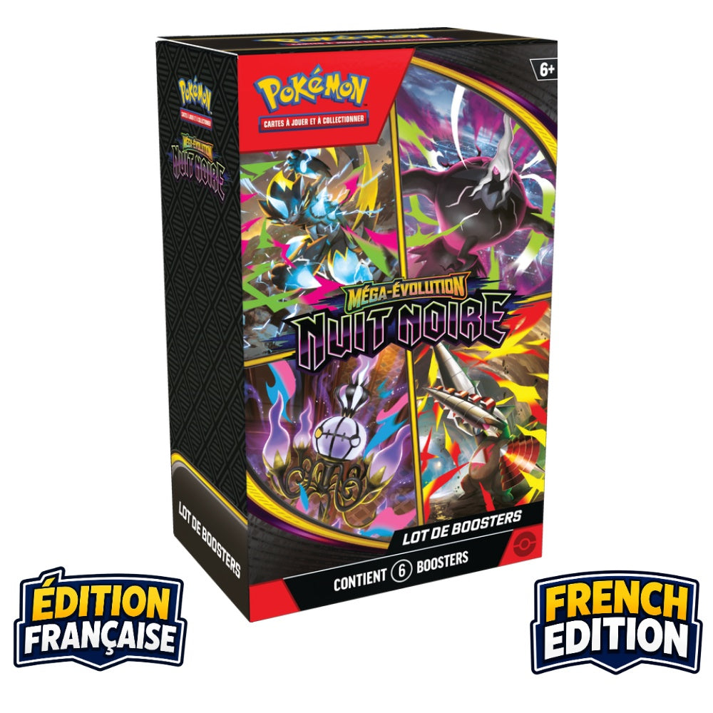Pokemon TCG ME05 Pitch Black Booster Bundle (FR) (PRE ORDER)