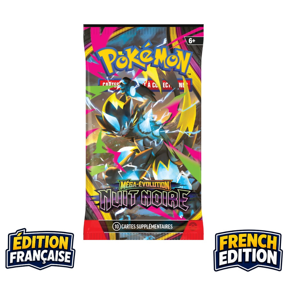 Pokemon TCG ME05 Pitch Black Booster Pack (FR) (PRE ORDER)