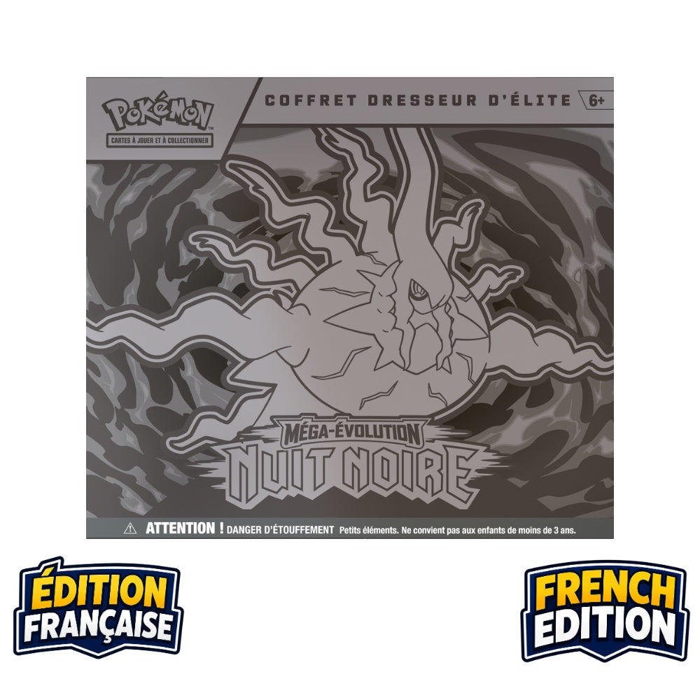 Pokemon TCG ME05 Pitch Black Elite Trainer Box (FR) (PRE ORDER)