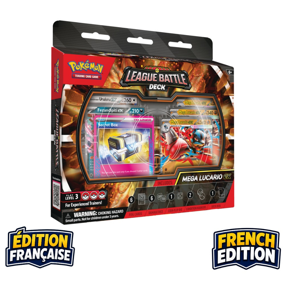Pokemon TCG League Battle Deck Mega Lucario EX (FR) (PRE ORDER)