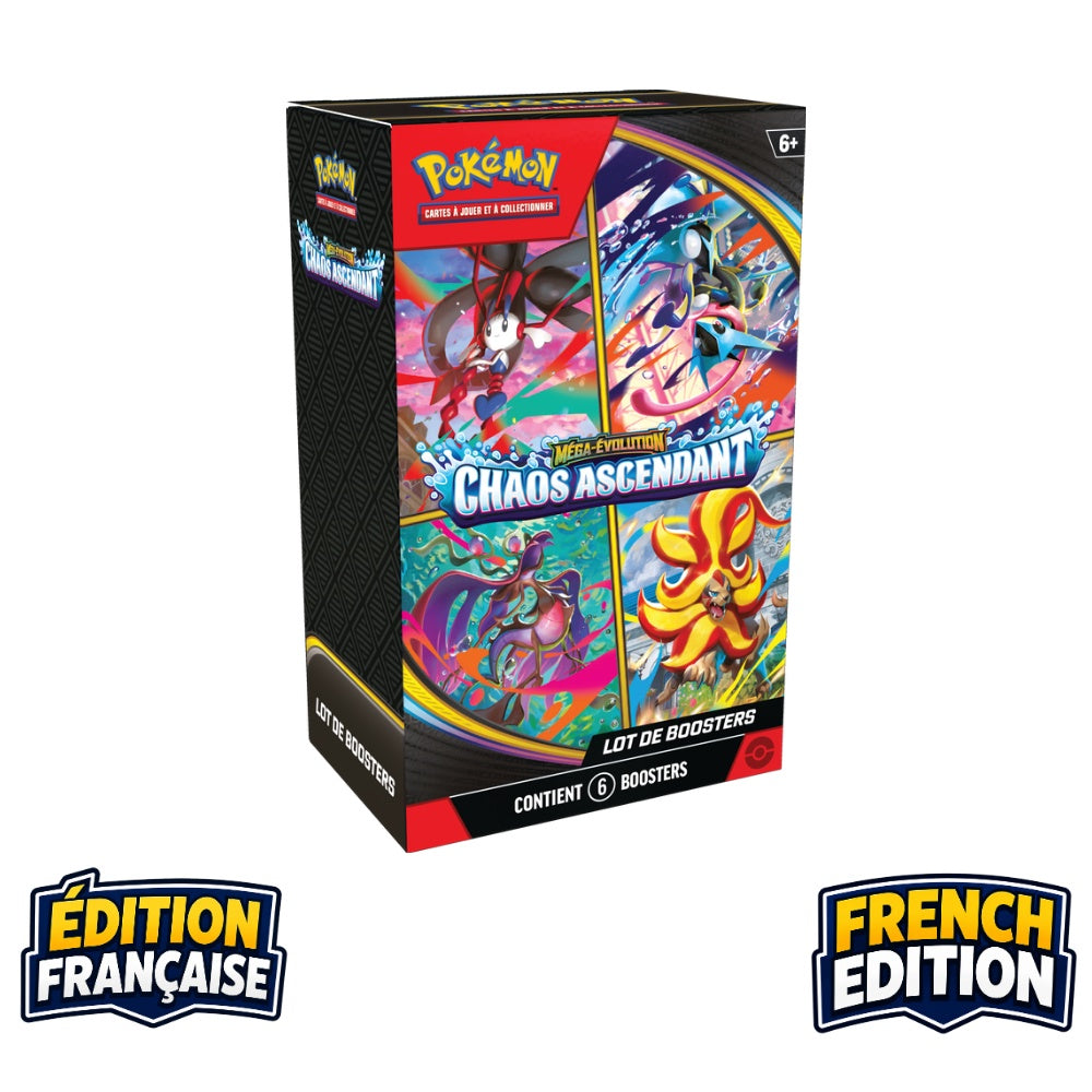 Pokemon TCG ME04 Chaos Rising Booster Bundle (FR)