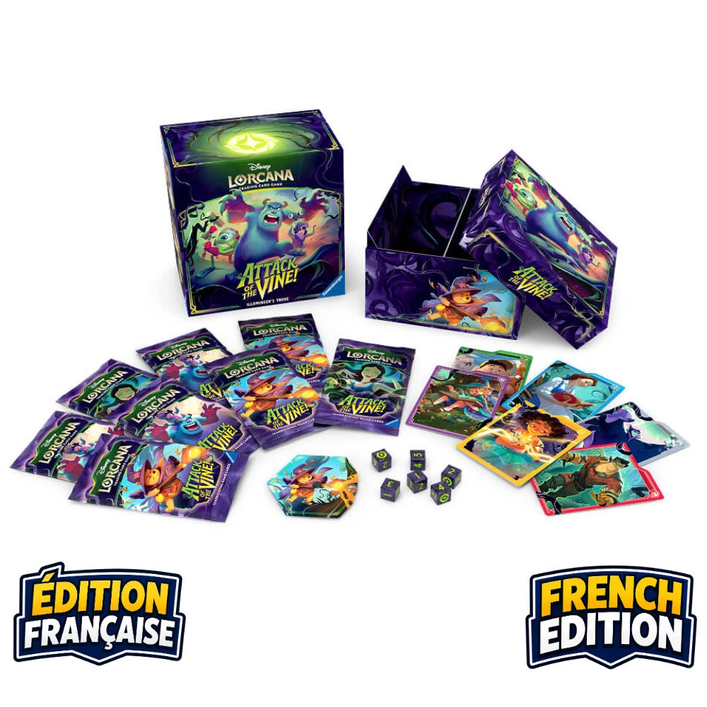 Disney Lorcana Set 13 Attack Of The Vine! Illumineer's Trove (FR)