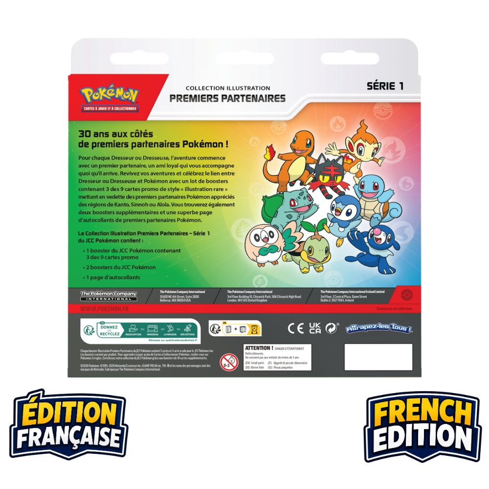 Pokemon TCG First Partner Illustration Collection Series 1 (FRENCH)