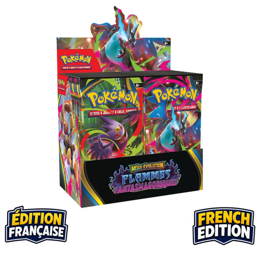 Pokemon Me02 Phantasmal Flames Booster Box (FRENCH)