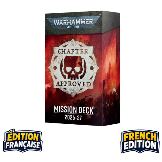Warhammer 40K Chapter Approved Mission Deck (French)