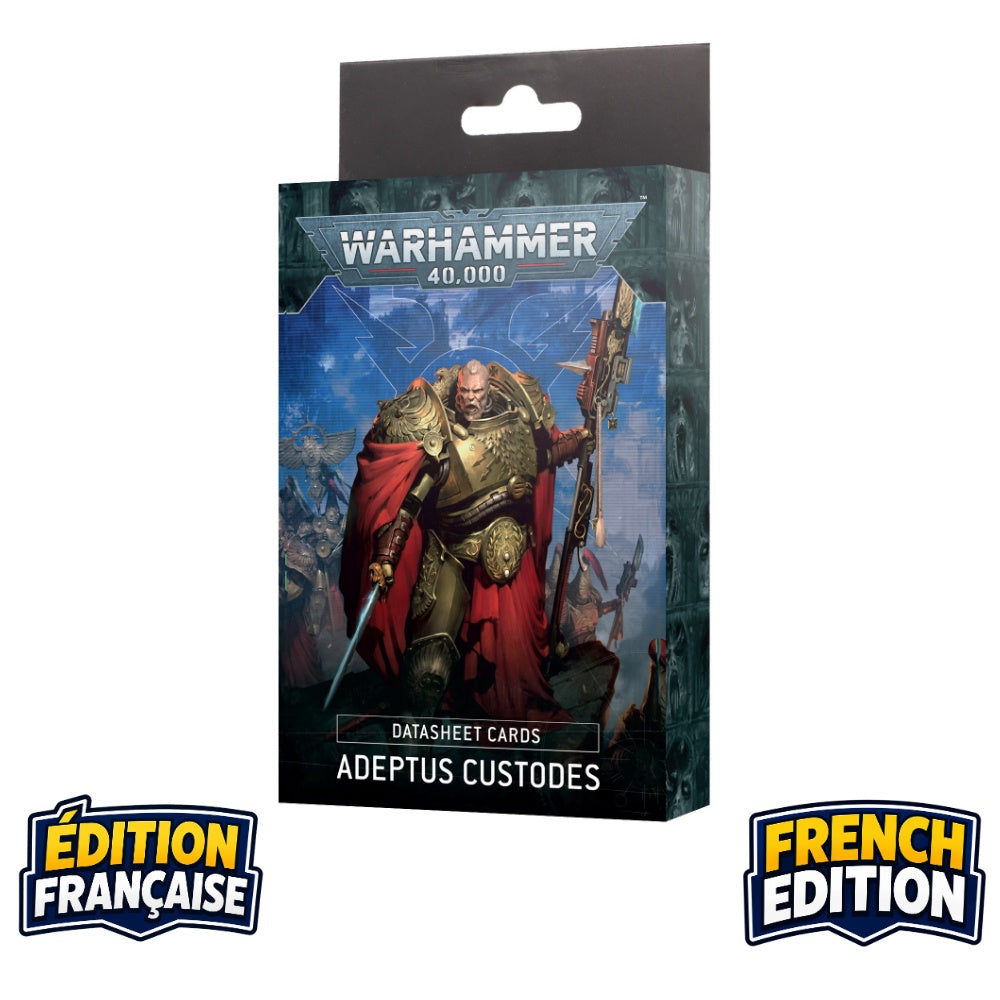 Datasheet Cards Adeptus Custodes (FR)