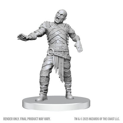 D&D Unpainted Minis Wv28 Swarm Of Rot Grubs & Rot Grub Victim
