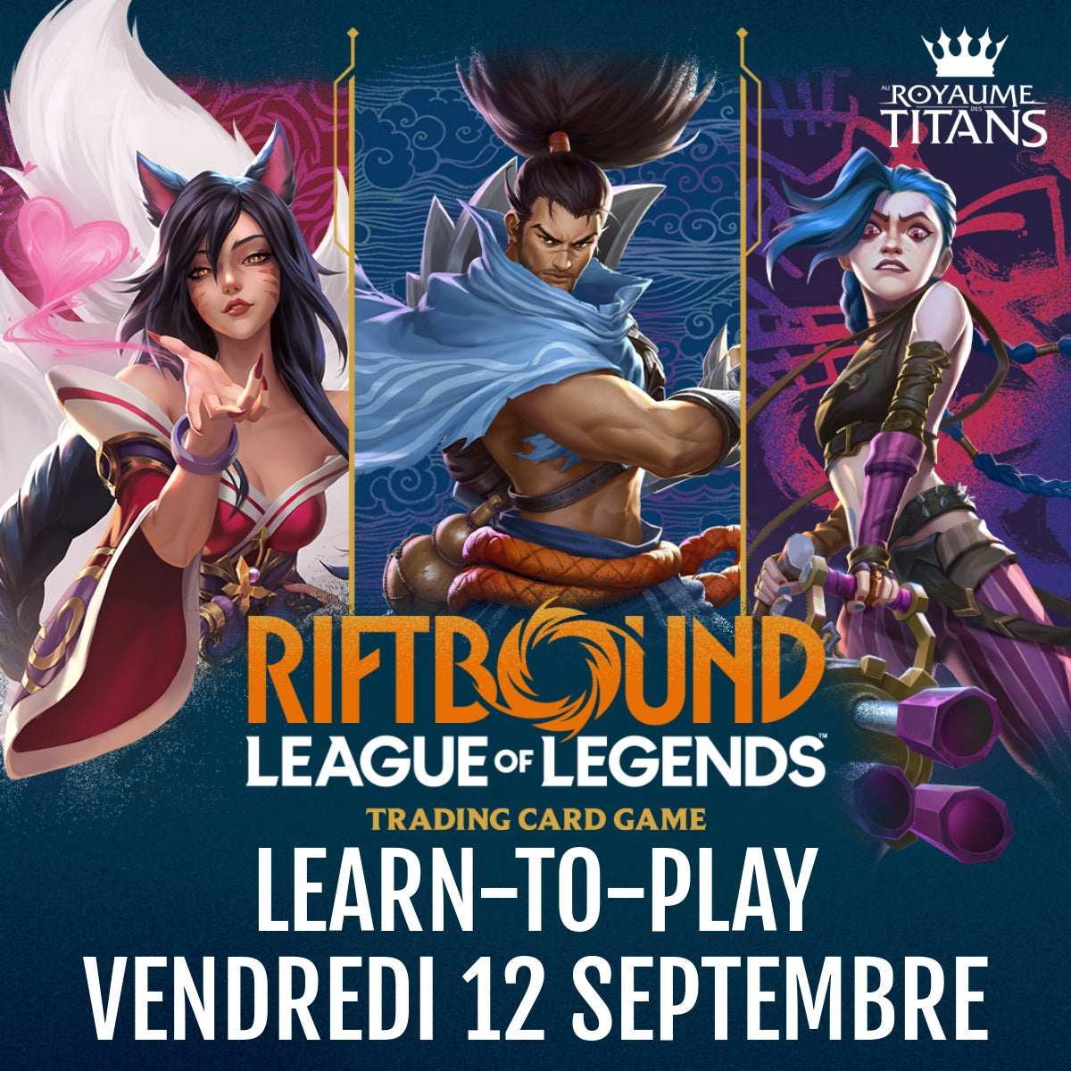 Learn-To-Play Riftbound - Vendredi 12 Septembre - 18h
