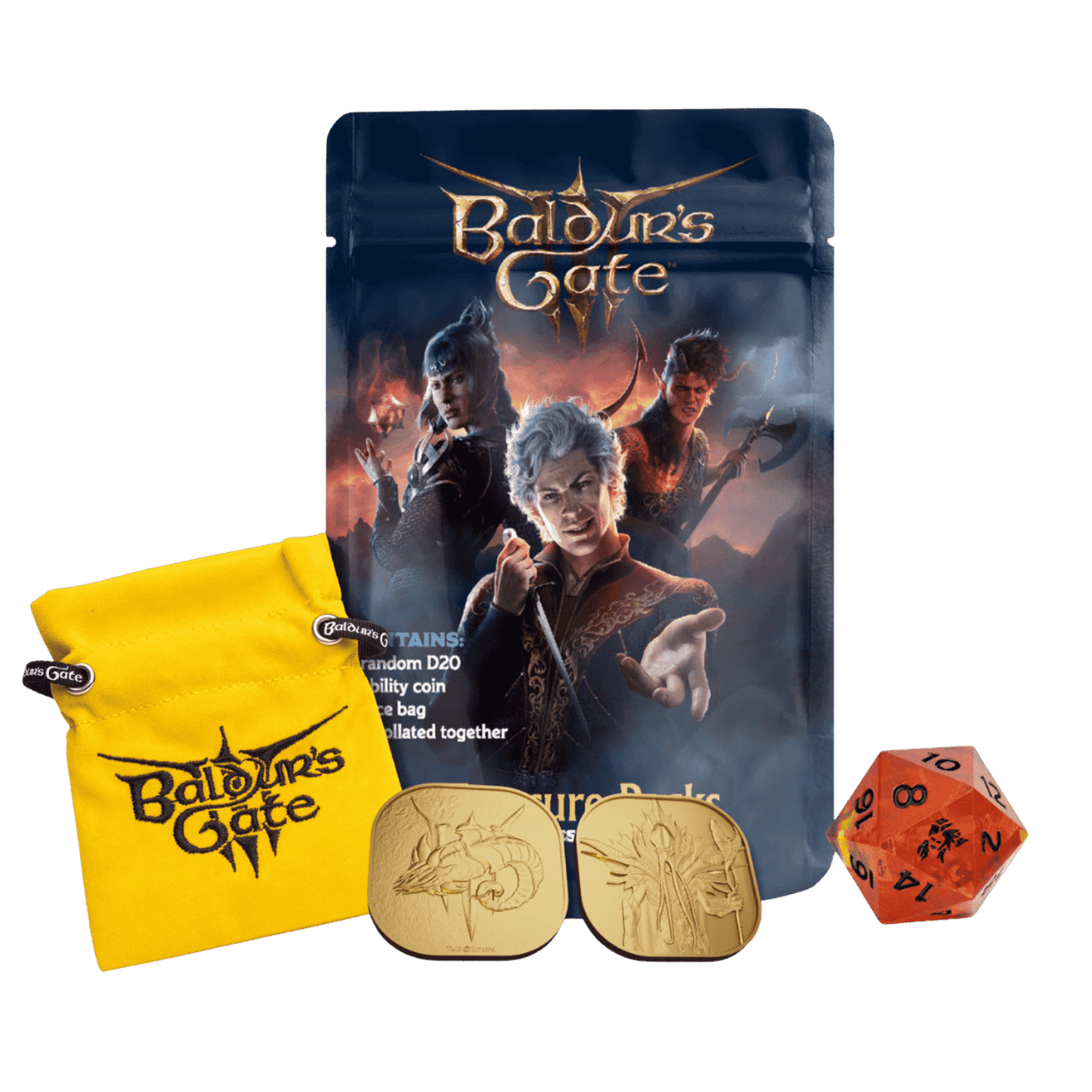 D&D Baldur's Gate 3 Treasure Pack