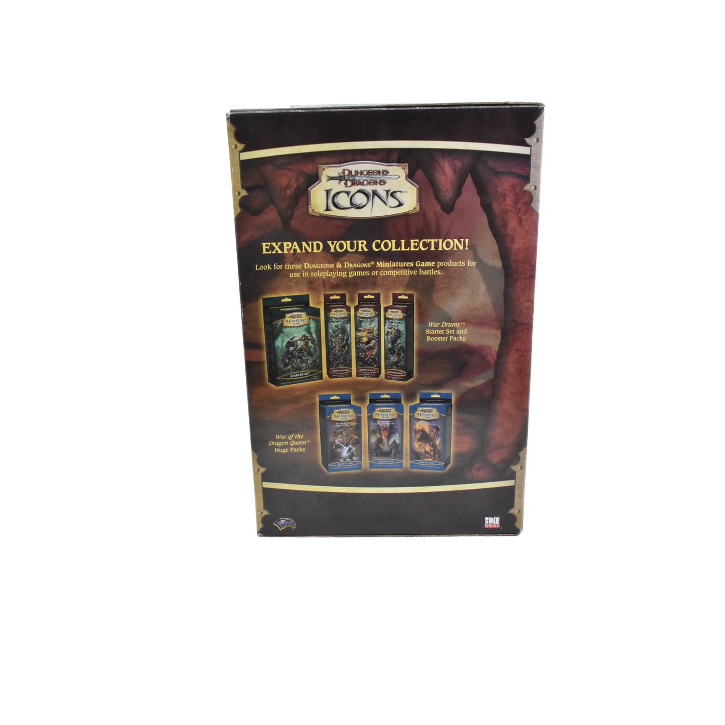 D&D Icons - Colossal Red Dragon Used Good condition overall with box