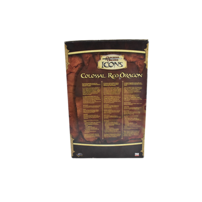D&D Icons - Colossal Red Dragon Used Good condition overall with box