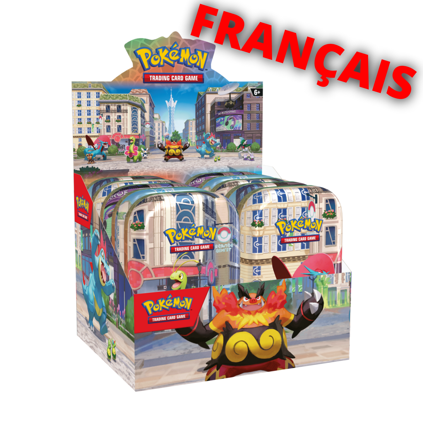 Pokemon TCG Lumiose City Mini Tin Display (FR)