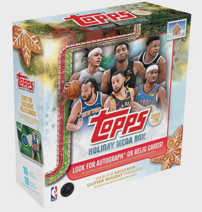 Topps Holiday Basketball Mega Box 2026