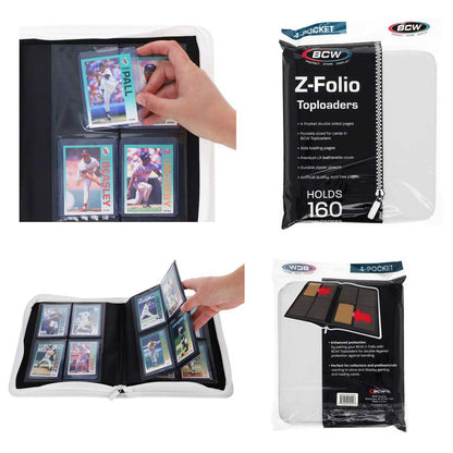 4-Pocket Z-Folio LX Album Toploaders White