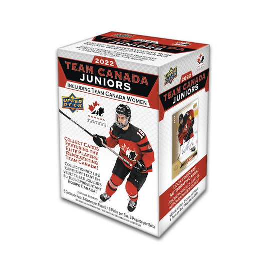 2022 Upper Deck Team Canada Juniors Blaster Box