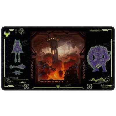 Ultra Pro Playmat MTG Edge Of Eternities Red Holofoil