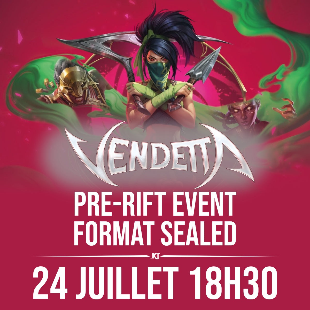 Riftbound Vendetta Pre-Rift - Vendredi 24 juillet 18h30