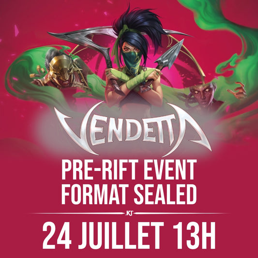 Riftbound Vendetta Pre-Rift - Vendredi 24 juillet 13h