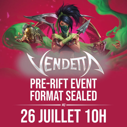 Riftbound Vendetta Pre-Rift - Dimanche 26 juillet 10h