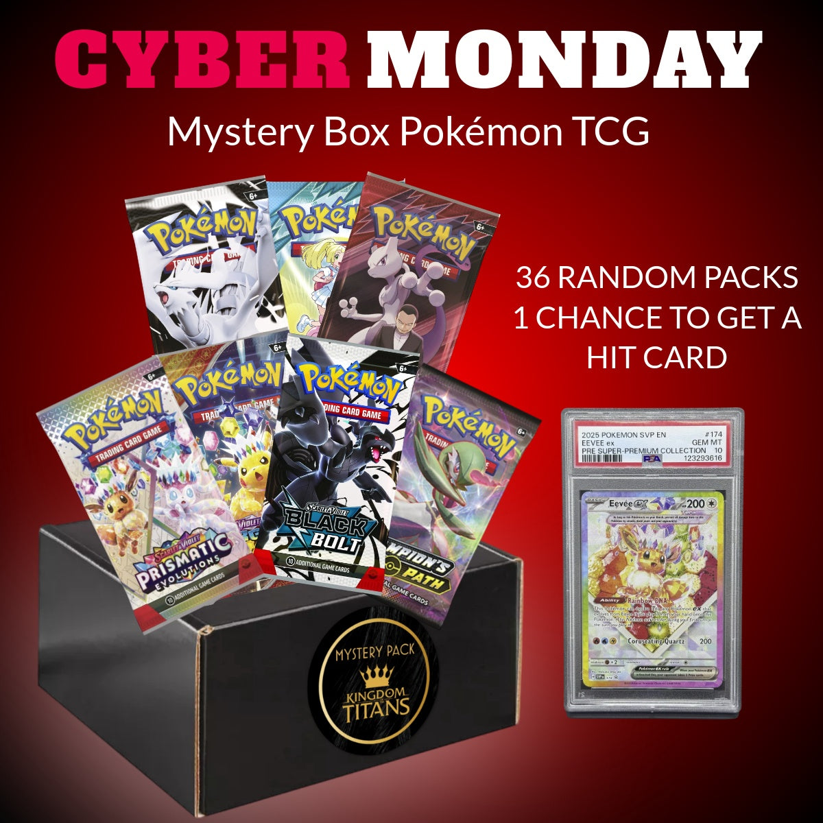 CYBER MONDAY - Mystery Booster Box Pokémon TCG - #07
