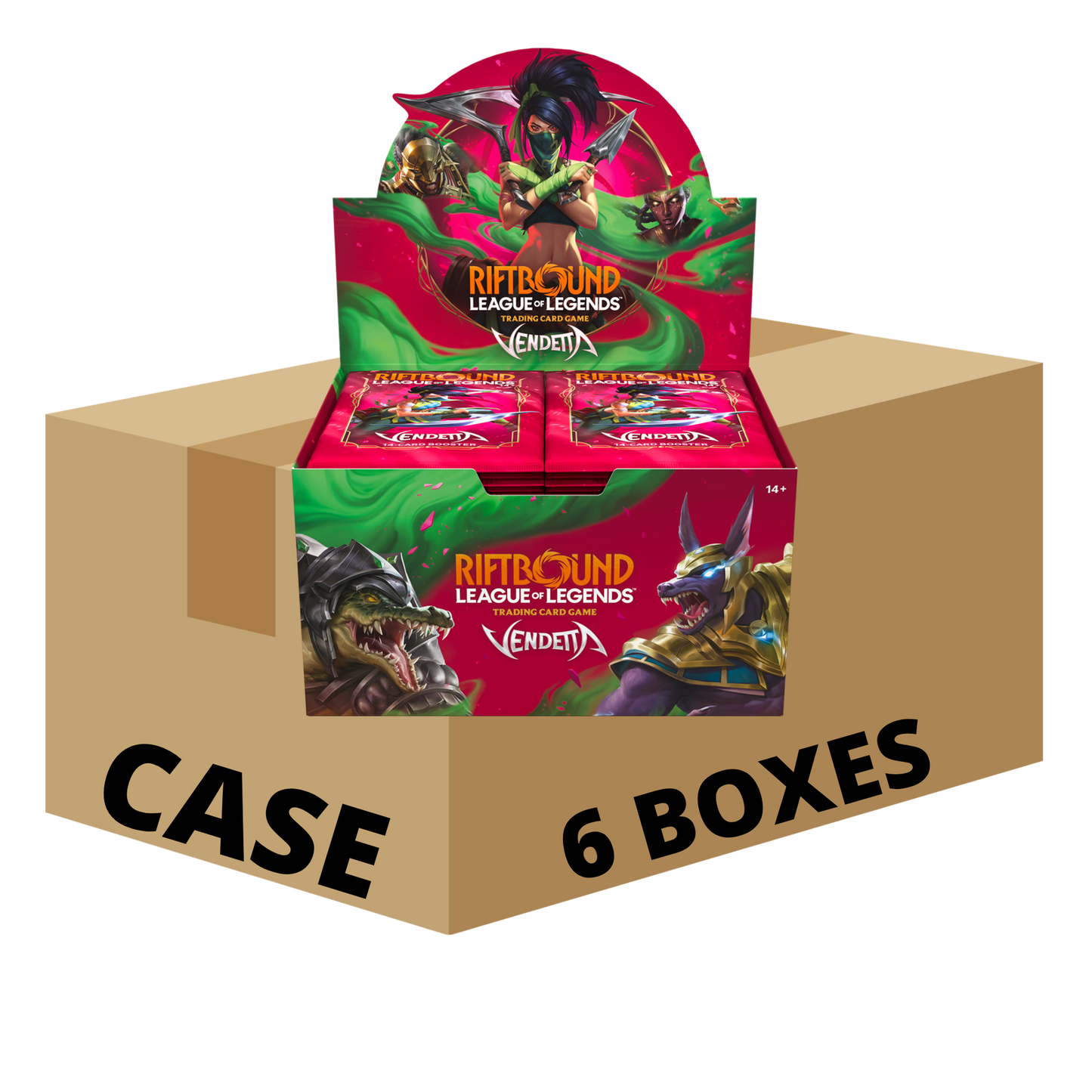 Riftbound TCG Vendetta Booster Display Case (EN)