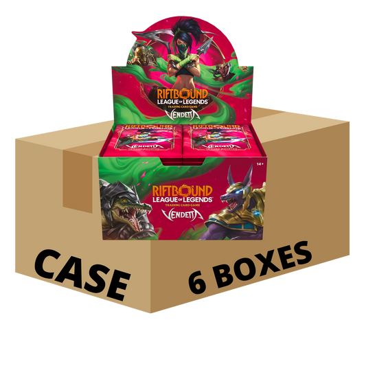 Riftbound TCG Vendetta Booster Display Case (EN)