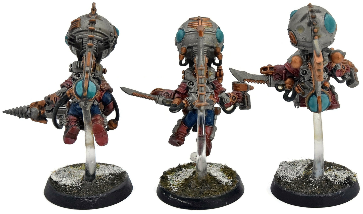 KHARADRON OVERLORDS 3 Skywardens #2 Sigmar WELL PAINTED