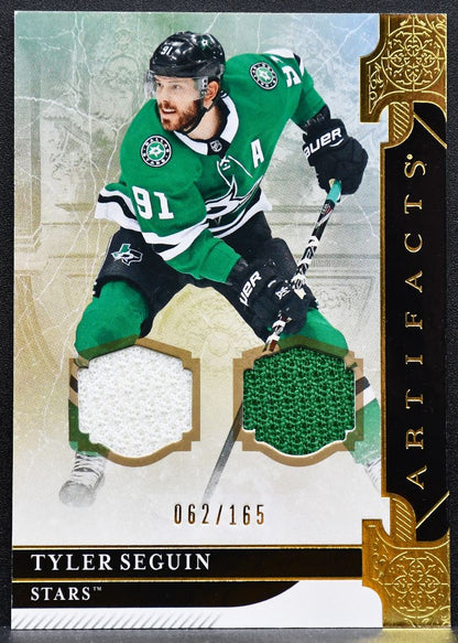 2019-20 Upper Deck Artifacts Materials Gold Tyler Seguin 062/165 Jersey 5840